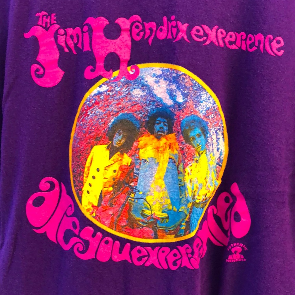 The Jimi Hendrix Experience Are You Experienced T-shirt Size L
